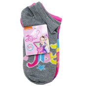Wholesale - 5pk JOJO SIWA BE YOU NS SOCKS SIZE 6-8, UPC: 193159194949